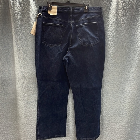 High rise boot, cut dark denim jeans - Picture 9 of 10